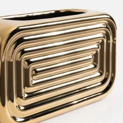 inny Wazon nowoczesny złoty 10 cm