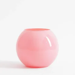 Wazony|SOLBIKA Wazon różowy KULA 17 cm
