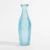 inny Wazon szklany niebieski 23 cm