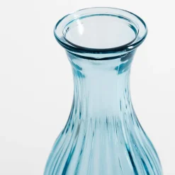 inny Wazon szklany niebieski 23 cm