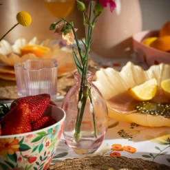 Wazony|inny Wazon szklany różowy 11,5 cm