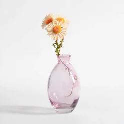 Wazony|inny Wazon szklany różowy 11,5 cm