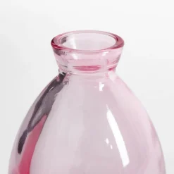 Wazony|inny Wazon szklany różowy 11,5 cm