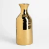 inny Wazon złoty BUTELKA 20 cm