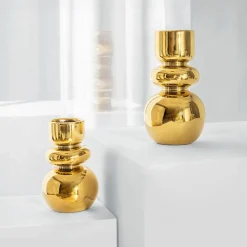 Wazony| Wazon złoty nowoczesny 20 cm