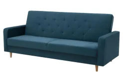 Wersalka rozkładana niebieska ARAGO