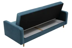 Wersalka rozkładana niebieska ARAGO