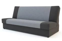 Wersalka rozkładana szara LEA