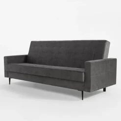 Wersalka rozkładana szara MARON