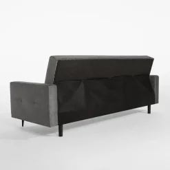 Wersalka rozkładana szara MARON