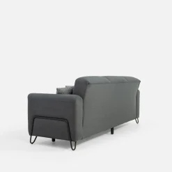 inny Wersalka szara z poduszkami ELIS