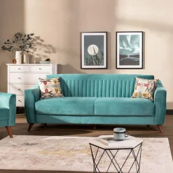 Wersalka turkusowa TRUVA