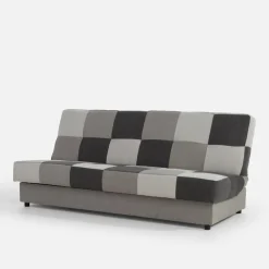 inny Wersalka w szachownicę szara QUADRO