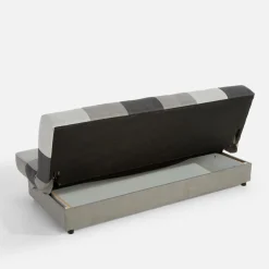 inny Wersalka w szachownicę szara QUADRO