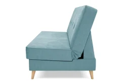 Wersalki|Sofy| Wersalka welurowa niebieska LOME NEW