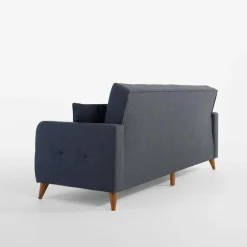 Wersalki|Sofy|inny Wersalka z 2 poduszkami granatowa LATIKA