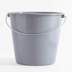 Akcesoria Do Sprzątania|KEEEPER Wiadro z uchwytem szare ERIK 10 l