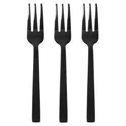 Sztućce|Kulig Widelczyk do ciasta PIANO BLACK kpl. 3 sztuk