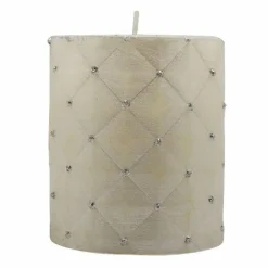 Świece, Świeczniki I Latarenki| Świeca PIKOWANA 6,5x8 cm