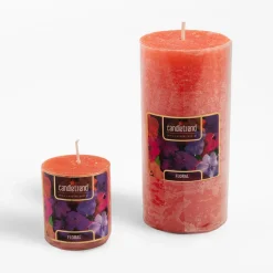 inny Świeca walec FLORAL 5x5 cm