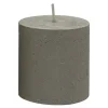 Świece, Świeczniki I Latarenki| Świeca walec len RUSTIC 5 cm