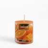 inny Świeca walec ORANGE 5x5 cm
