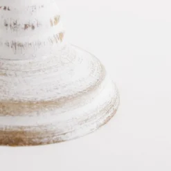 inny Świecznik na jedną świecę biały 34 cm