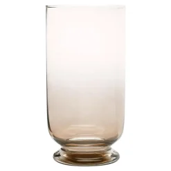 Świece, Świeczniki I Latarenki|Wrześniak Świecznik szklany PLAMA OMBRE topaz 23 cm