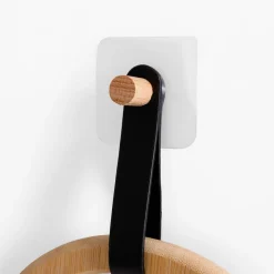 Wieszaki, Półki Tekstylne, Organizery|inny Wieszak łazienkowy bambusowy okrągły MIX