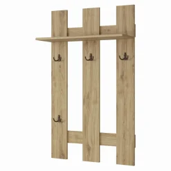 Wieszaki Do Przedpokoju|Esteti Wieszak do przedpokoju z półką DOORSET