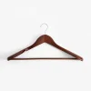 inny Wieszak drewniany z poszerzanymi ramionami brązowy
