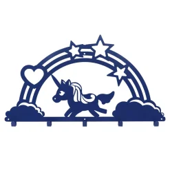 ADBOX Wieszak JEDNOROŻEC granatowy KIDDON