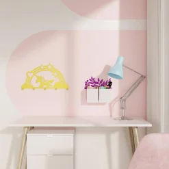 Wieszaki, Półki Tekstylne, Organizery|ADBOX Wieszak JEDNOROŻEC żółty KIDDON