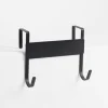 Wieszaki, Półki Tekstylne, Organizery|inny Wieszak na drzwi czarny 12x7,5x10,5 cm