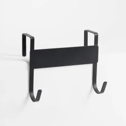 Wieszaki, Półki Tekstylne, Organizery|inny Wieszak na drzwi czarny 12x7,5x10,5 cm