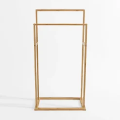 Akcesoria Łazienkowe|Akcesoria Łazienkowe|inny Wieszak na ręczniki podwójny bambusowy