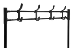 Wieszaki, Półki Tekstylne, Organizery| Wieszak na ubrania z półkami 60x26x155 cm