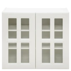 Szafki Kuchenne| Witryna BASIC PLUS BP/G80W biały mat