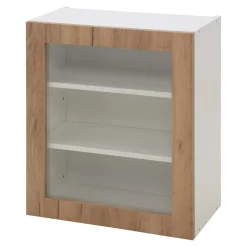 Szafki Kuchenne| Witryna BASIC PLUS BP/G60W dąb craft złoty