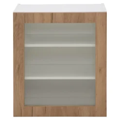 Szafki Kuchenne| Witryna BASIC PLUS BP/G60W dąb craft złoty