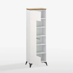 inny Witryna biała z ryflowaniem VELUTTO