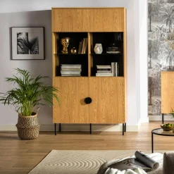 Witryny|inny Witryna do salonu dąb baltic MOND