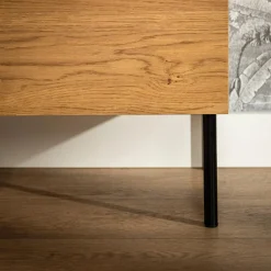 Witryny|inny Witryna do salonu dąb baltic MOND