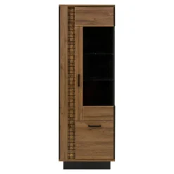 Furni Home Witryna DORIAN prawa DN7 2D z oświetleniem