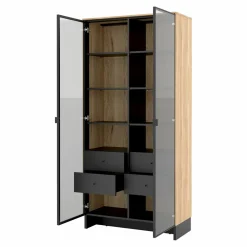 Witryny| Witryna dwudrzwiowa przeszklona NOMAD