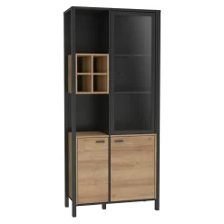 Witryny|FORTE Witryna industrialna z otwartymi półkami HIGH ROCK