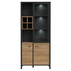 Witryny|FORTE Witryna industrialna z otwartymi półkami HIGH ROCK