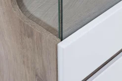 Witryny|Furni Home Witryna IRMA IM7 z oświetleniem