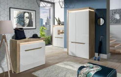 Witryny|Furni Home Witryna IRMA IM7 z oświetleniem