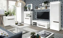 Witryny|Furni Home Witryna IRMA IM7 z oświetleniem